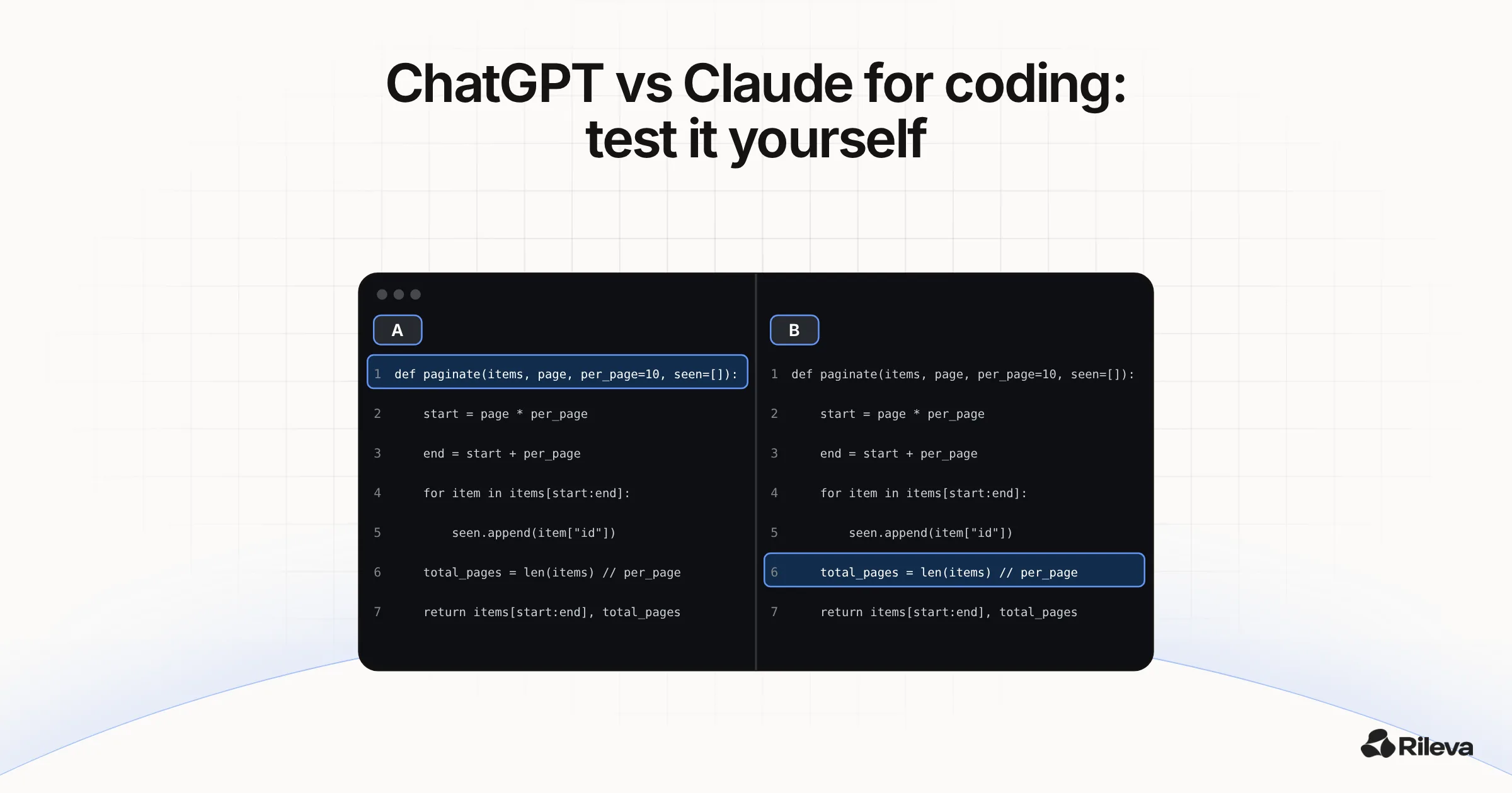 ChatGPT vs Claude for coding: test them on your own code